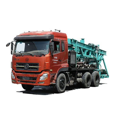 10寸後八輪汽(qì)車鑽機