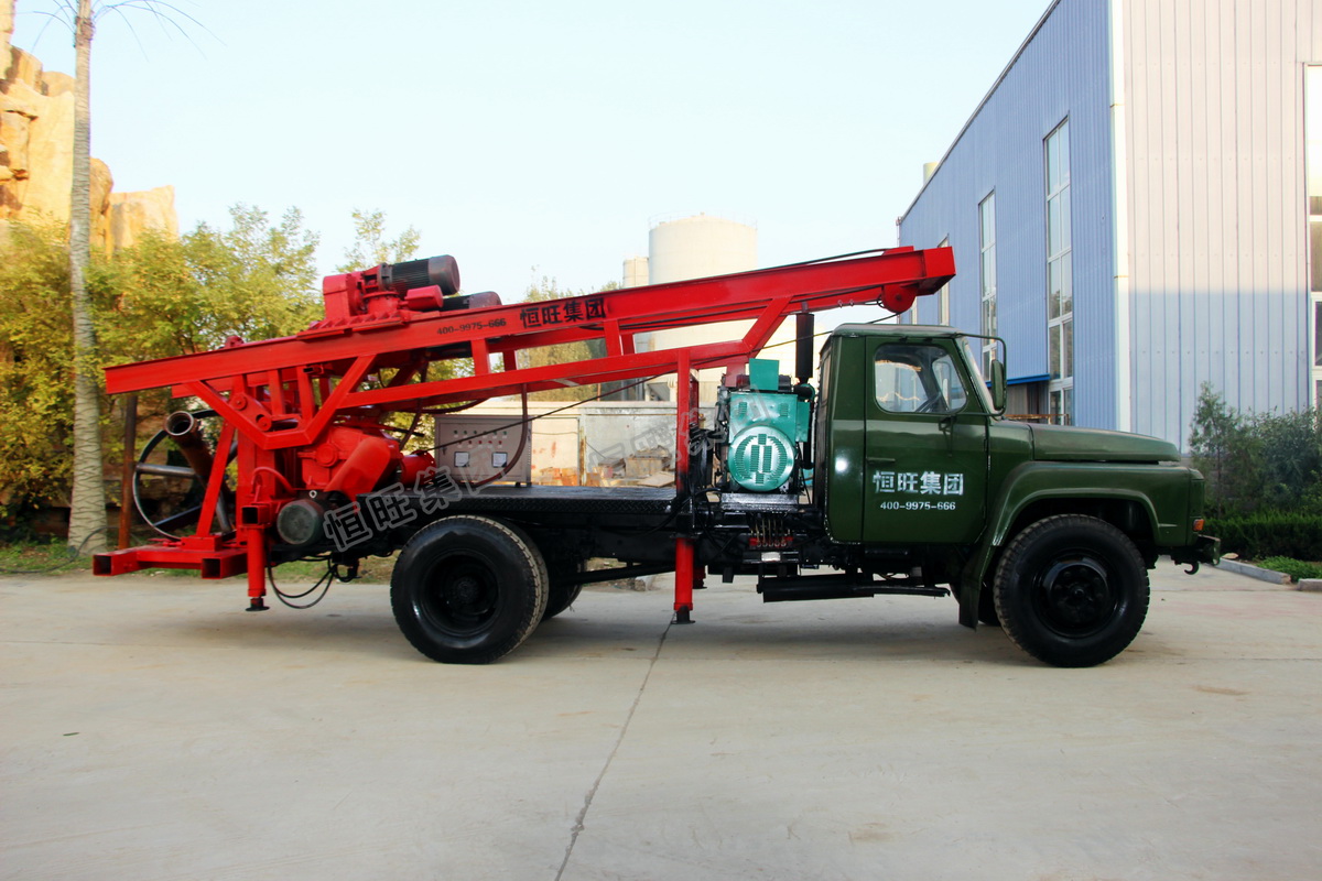 5寸單橋汽車(chē)鑽機