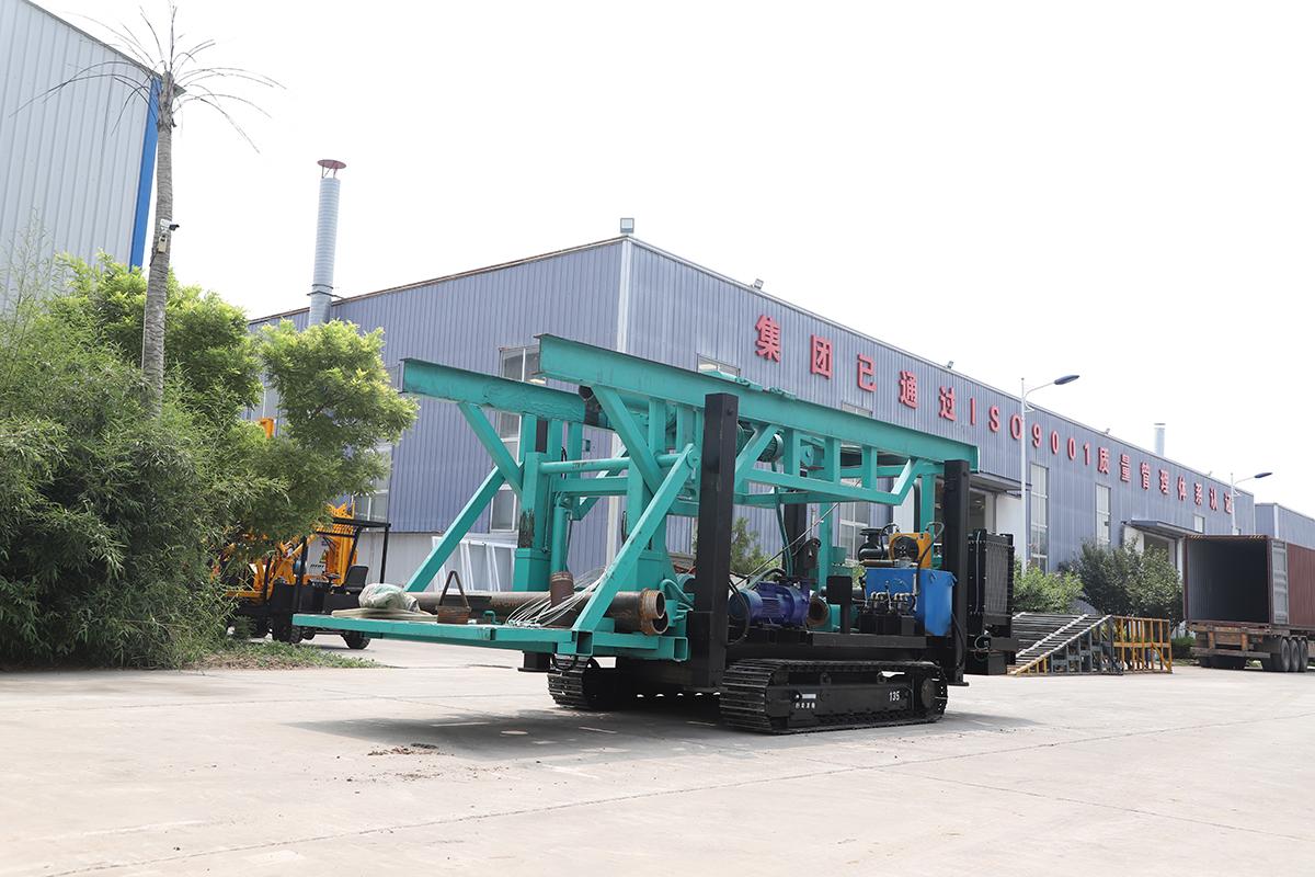 6寸鋼履帶反(fǎn)循環鑽機